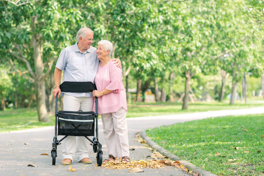 Reizberg 1901 Ultra-Light Carbon Fiber Rollator Walker | Only 5.5kg