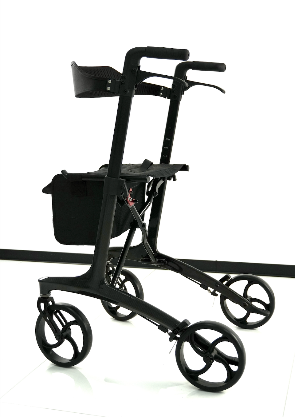 Reizberg 1901 Ultra-Light Carbon Fiber Rollator Walker | Only 5.5kg