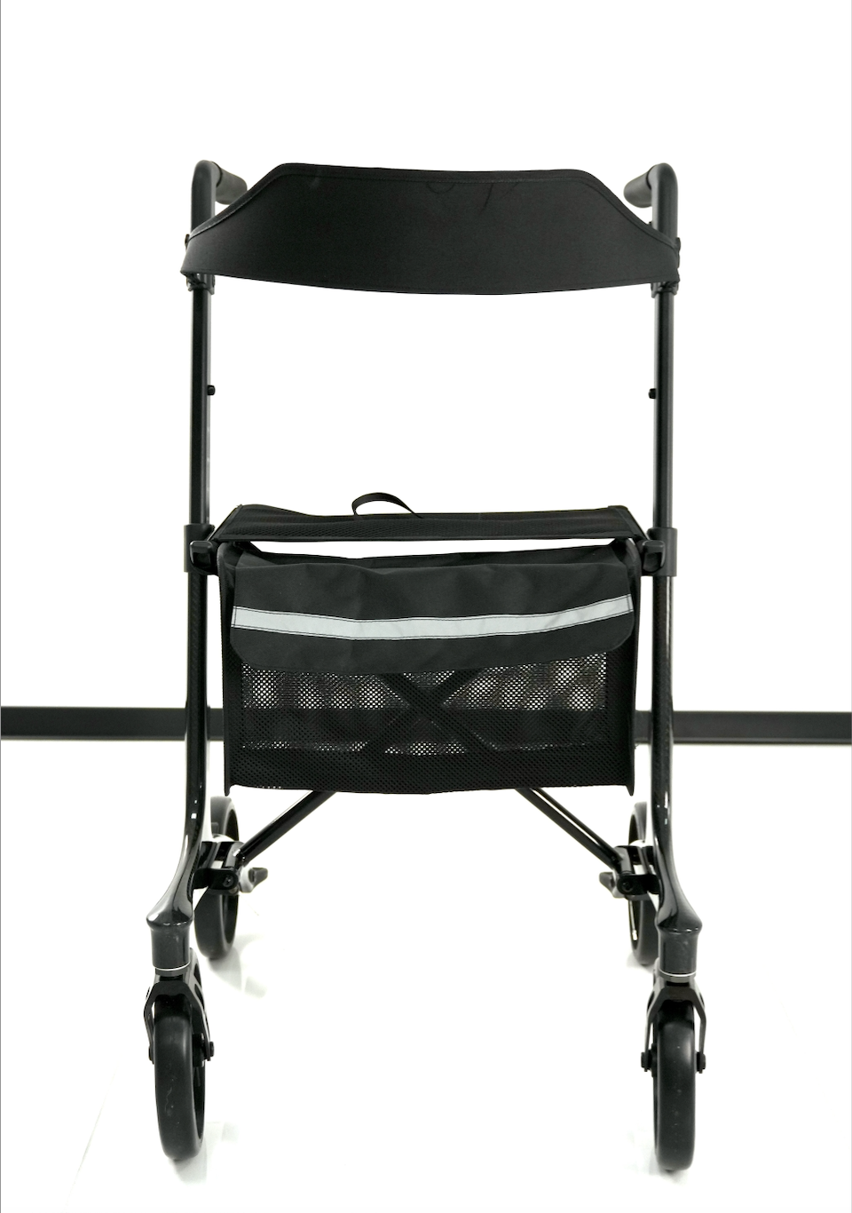 Reizberg 1901 Ultra-Light Carbon Fiber Rollator Walker | Only 5.5kg