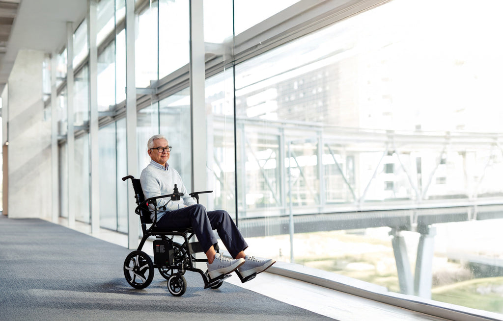 Reizberg N3901 Ultra-Light Carbon Fiber Electric Wheelchair | Only 11.6kg